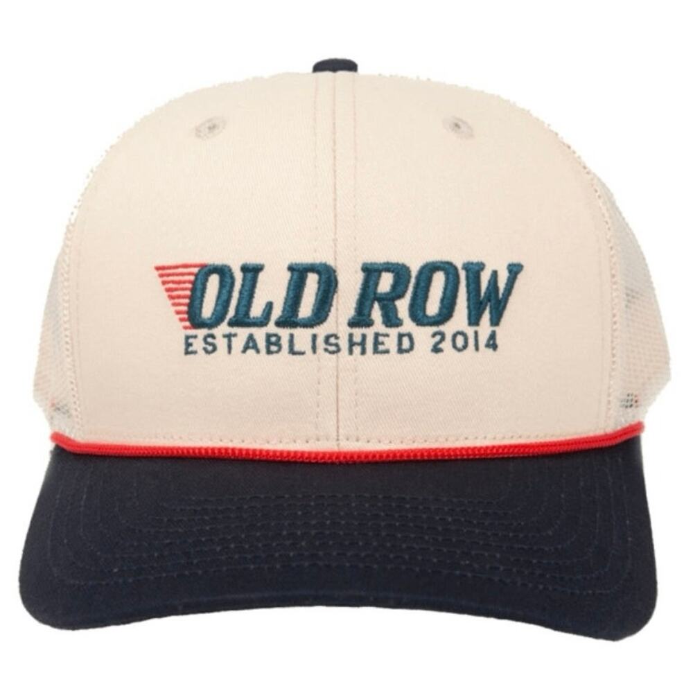 Old row USA Stripe Rope Hat Low-Profile Rope Hat new trucker cap adjustable